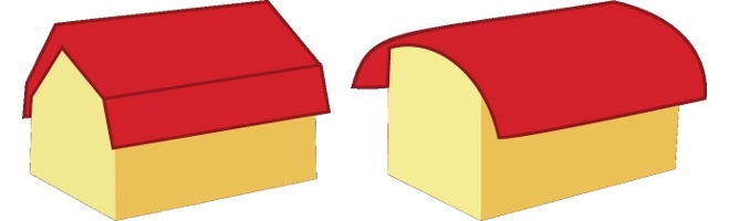 Základné typy striech – manzardová a oblúková strecha